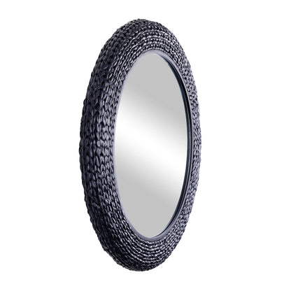 COMING SOON - Athena 40" Round Wall Mirror Midnight Blue