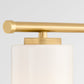 Belinder 4 Light Vanity - Aged Brass