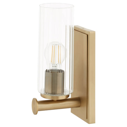 Mercier 1 Light Wall Mount - Aged Brass