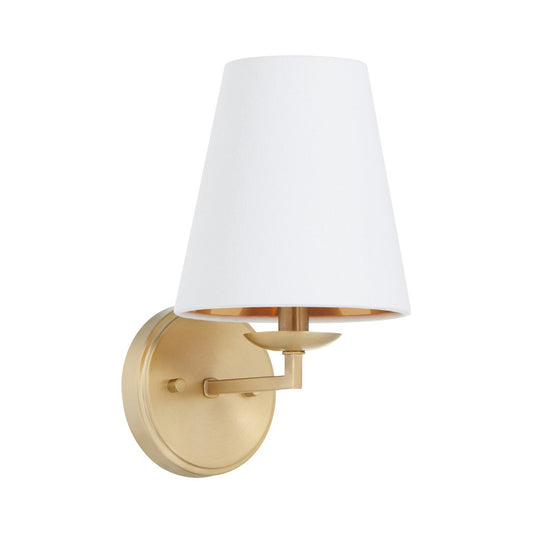 KARNES 1-Light Wall Mount - Aged Brass