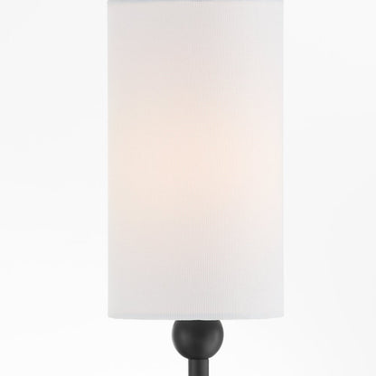 Charlotte 1 Light Wall Mount - Matte Black