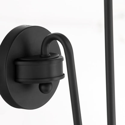 Charlotte 1 Light Wall Mount - Matte Black