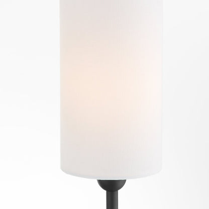 Charlotte 2 Light Wall Mount - Matte Black