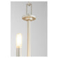 Reyes 3 Light Chandelier - Classic Nickel