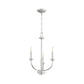 Reyes 3 Light Chandelier - Classic Nickel