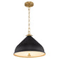 Bonnel 16” Pendant - Matte Black