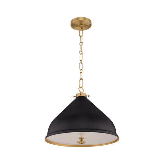 Bonnel 16” Pendant - Matte Black