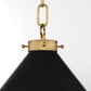 Bonnel 20” Pendant - Matte Black