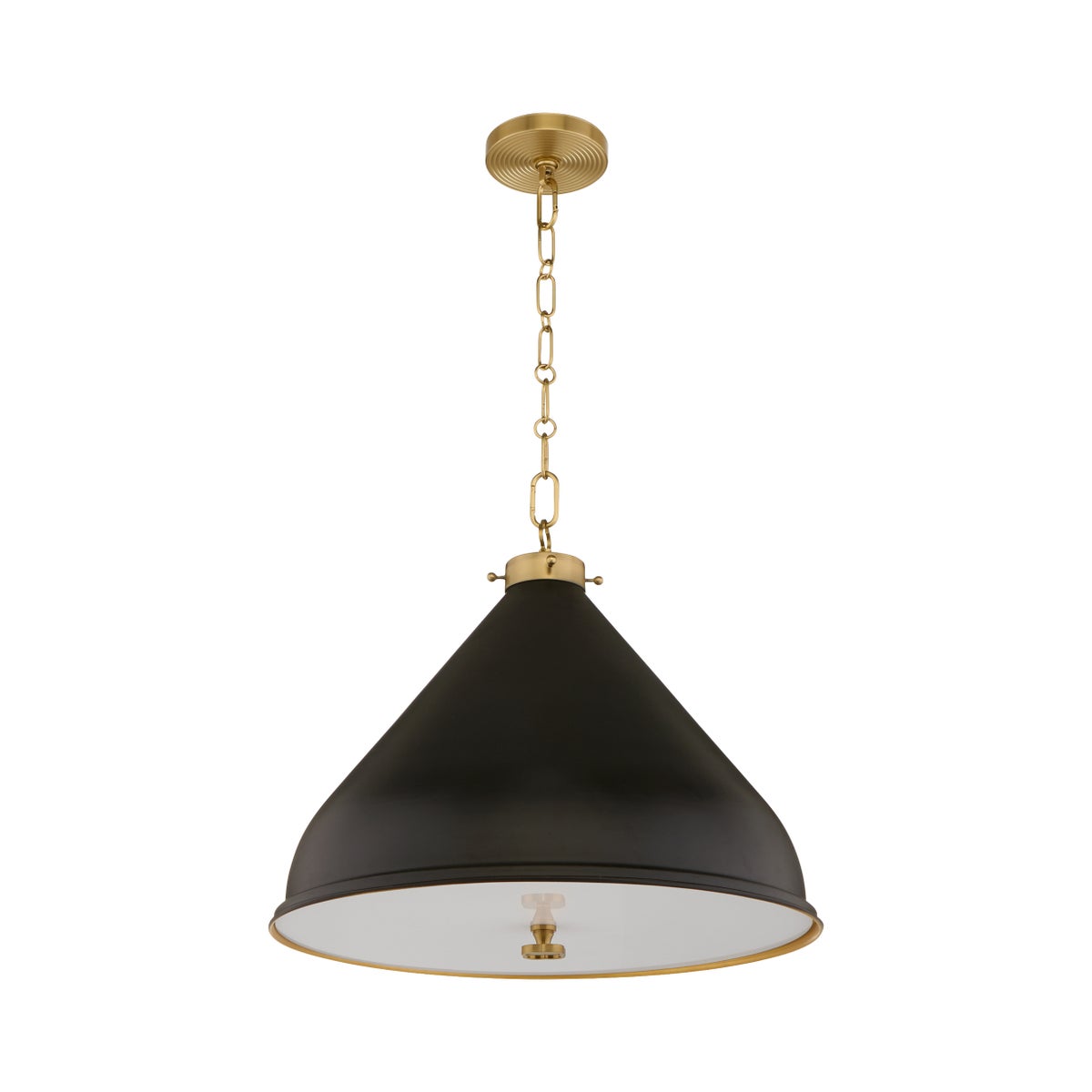 Bonnel 20” Pendant - Matte Black