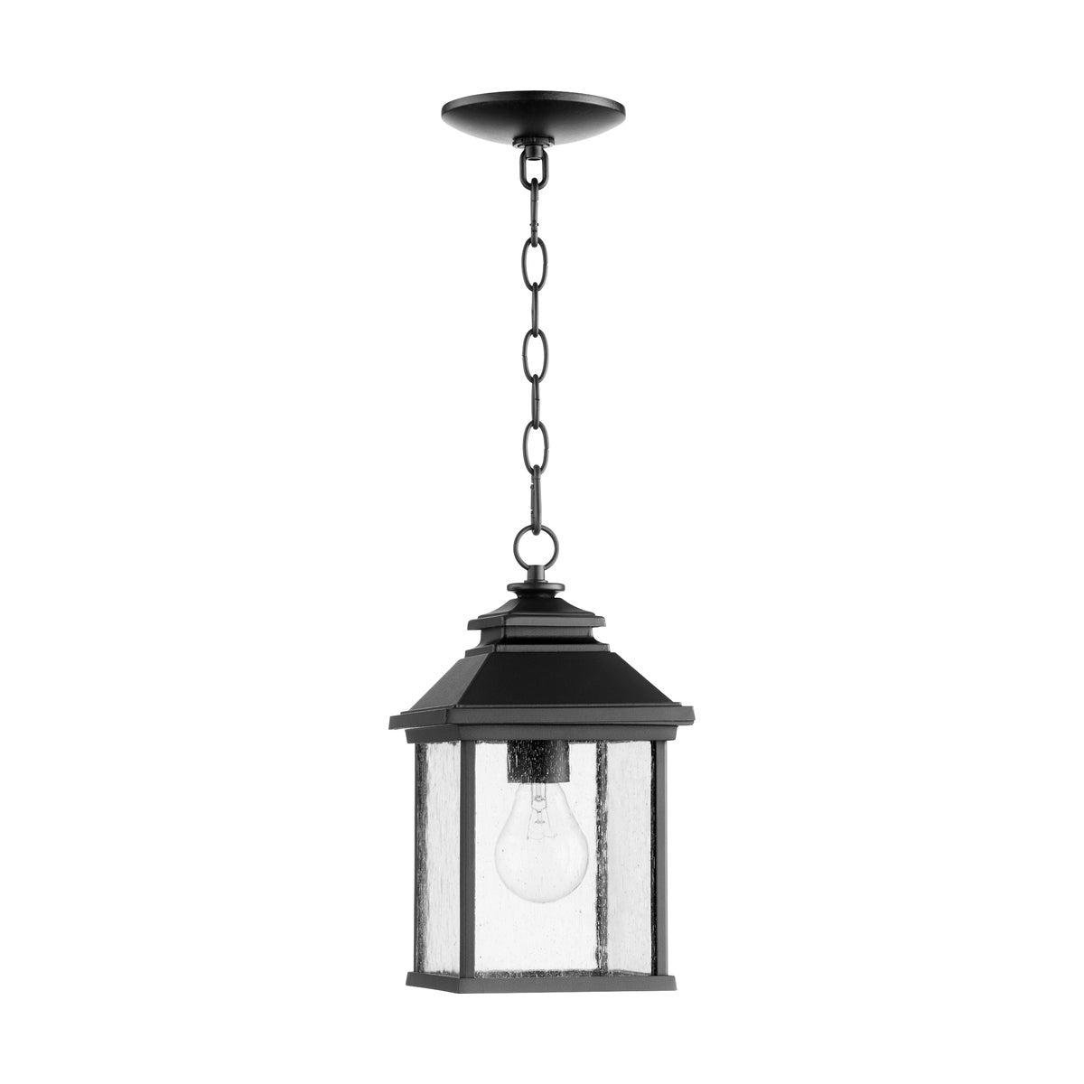 Pearson 13" Black Outdoor Pendant