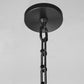 Belinder 6 Light Fabric Pendant - Matte Black