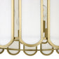 Belleview 4 Light Pendant - Aged Brass