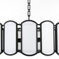 Belleview 5 Light Pendant - Matte Black