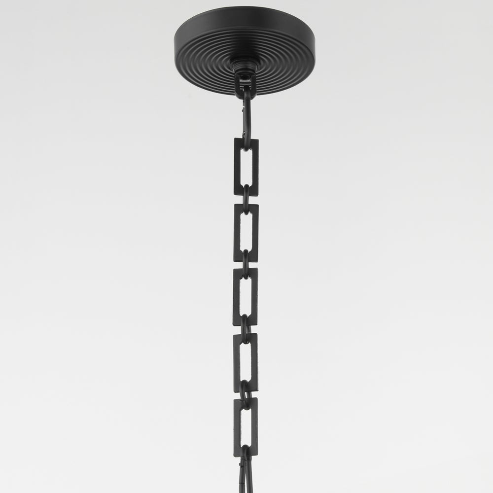 Belleview 5 Light Pendant - Matte Black