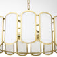 Belleview 5 Light Pendant - Aged Brass