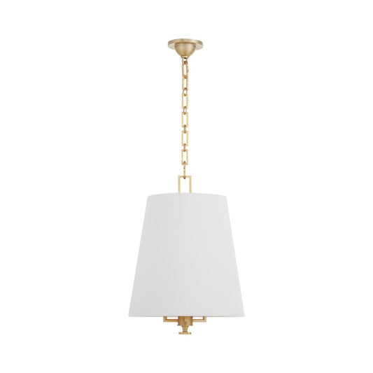 KARNES 15" 3-Light Pendant - Aged Brass