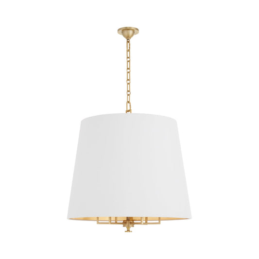 KARNES 26" 6-Light Pendant - Aged Brass