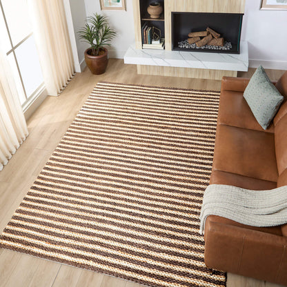 Natural Luxe Brown Rug