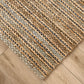 Natural Luxe Green Brown Rug