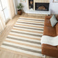 Natural Luxe Ivory Brown Rug