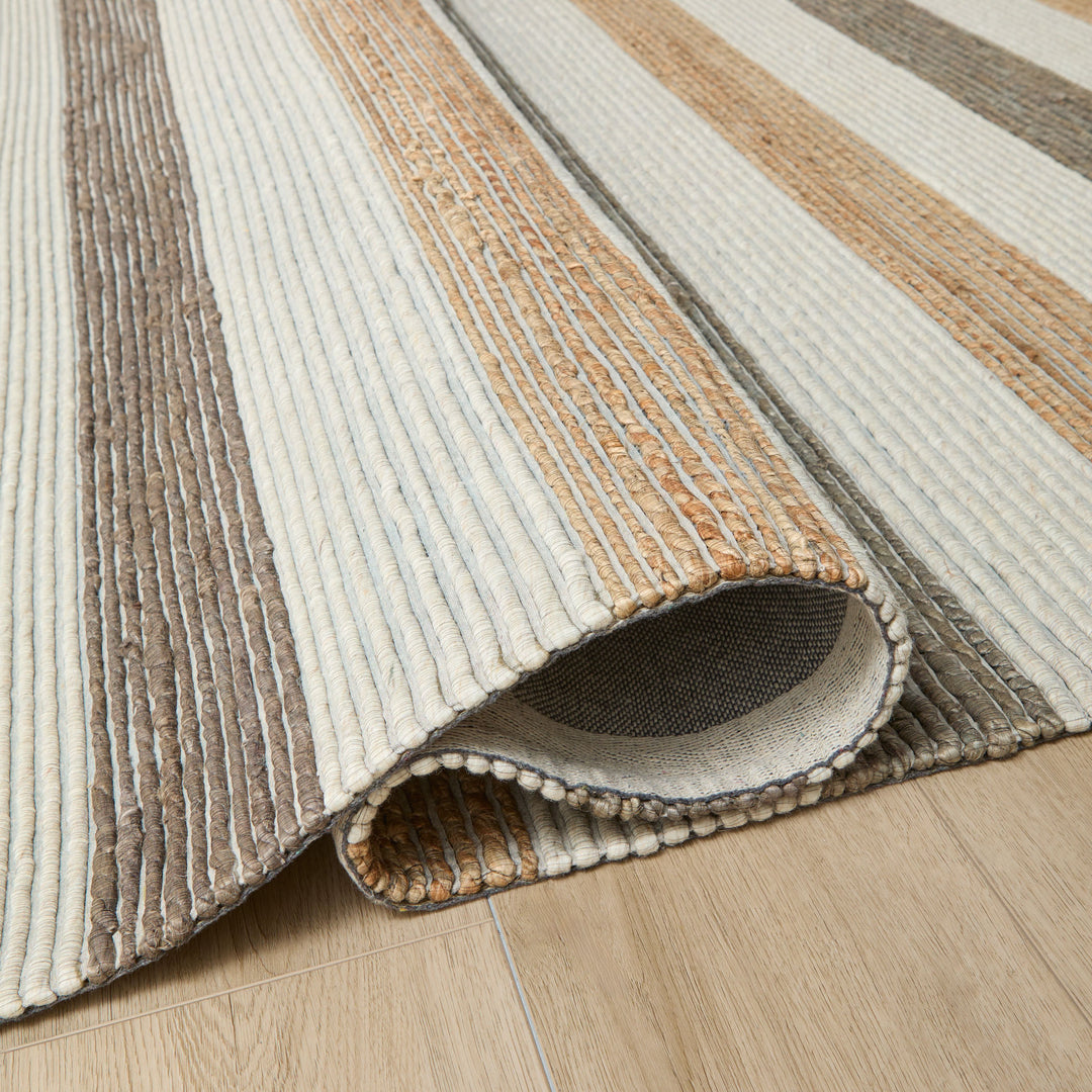 Natural Luxe Ivory Brown Rug