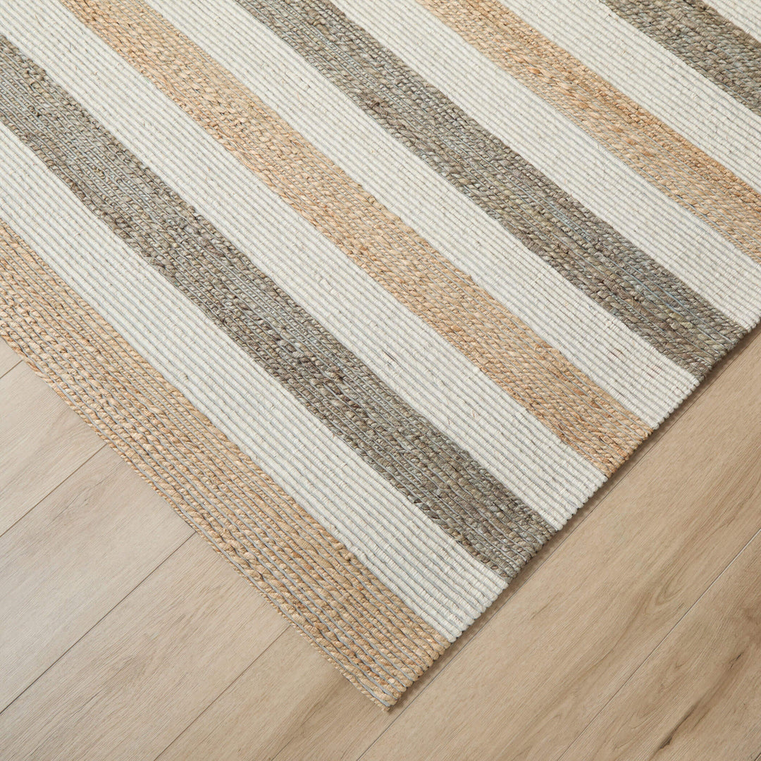 Natural Luxe Ivory Brown Rug