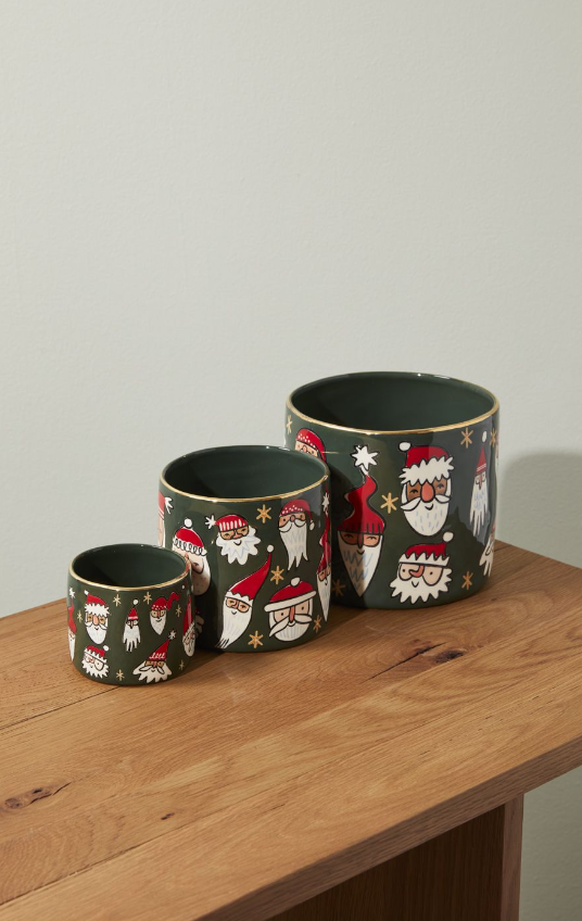 Silly Santas Pots