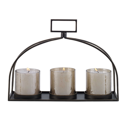 Riad Triple Candleholder