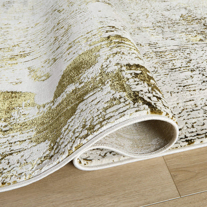 Eclectic Luxe Gold Rug