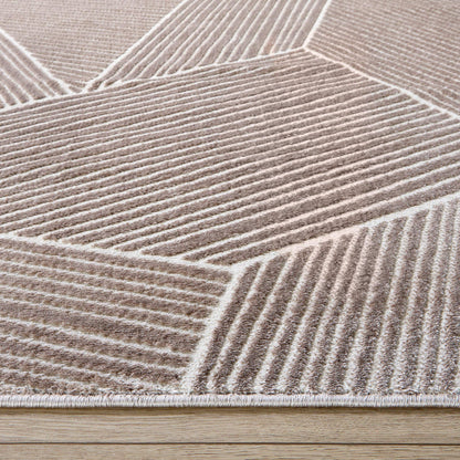 Eclectic Luxe Brown Rug
