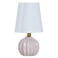 Ophelia Pink Peony Ceramic Lamp