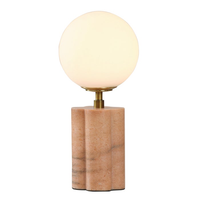 Amabel Pink Marble Accent Lamp