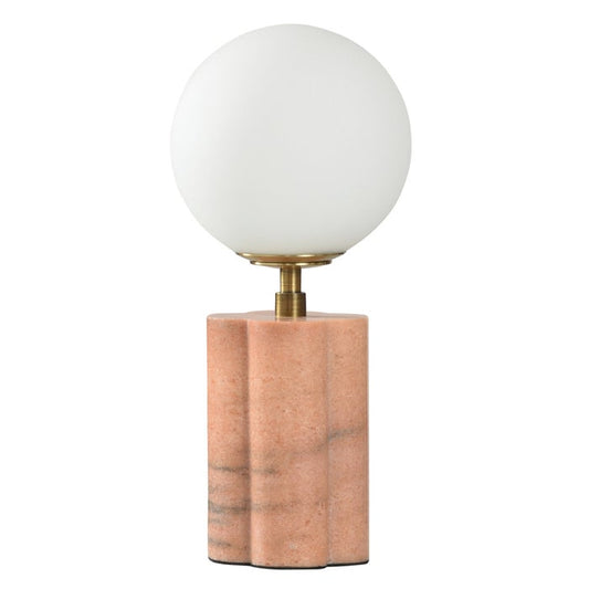 Amabel Pink Marble Accent Lamp