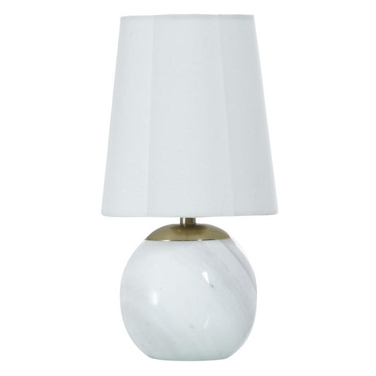 Rosalind Marble and Steel Accent Lamp