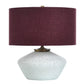 Gwendolyn Burgundy Cement Table Lamp