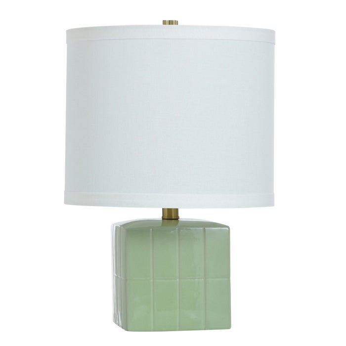 Matilda Mint Ceramic Accent Lamp