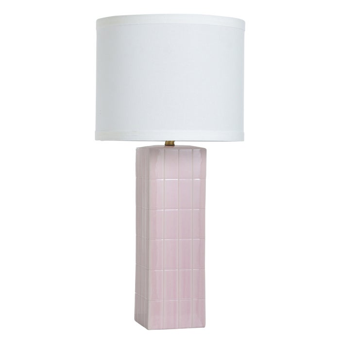 Edmund Pink Peony Ceramic Table Lamp