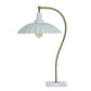 Penelope Brass Table Lamp with Metal Shade