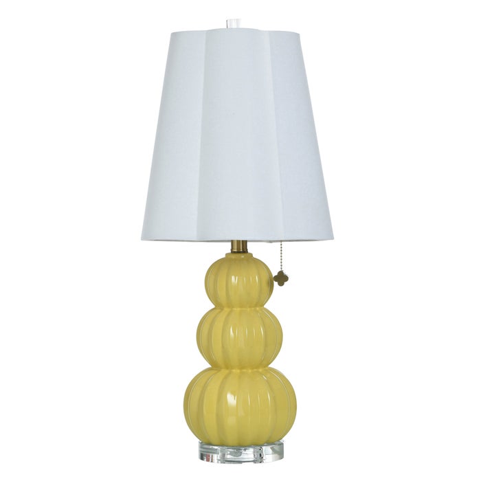 Ophelia Gold Ceramic Table Lamp