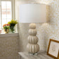 Ophelia Cream Ceramic Table Lamp