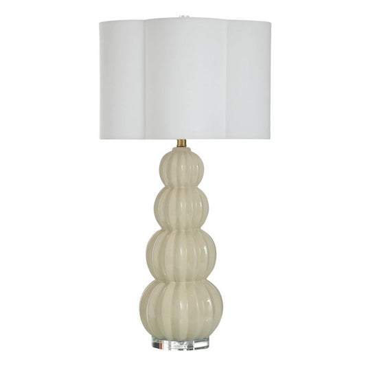 Ophelia Cream Ceramic Table Lamp