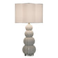 Ophelia High Gloss White Ceramic Table Lamp