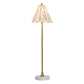 Verity Metal Buffet Lamp with Formica Shade