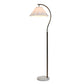 Vivienne Steel Floor Lamp - White