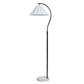 Vivienne Steel Floor Lamp - White