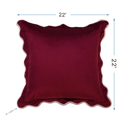Scallop Edged Pillow 202