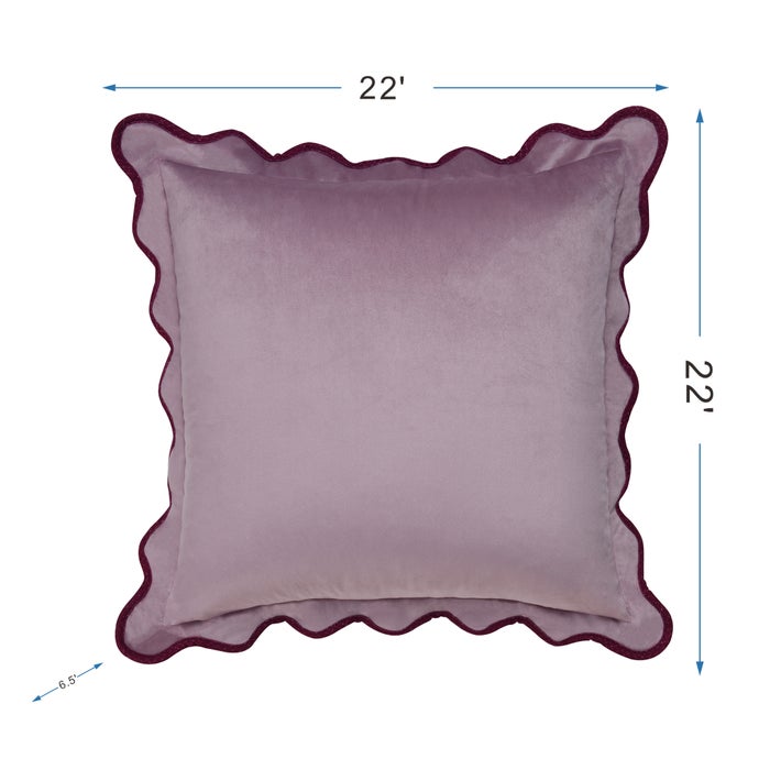 Scallop Edged Pillow 203