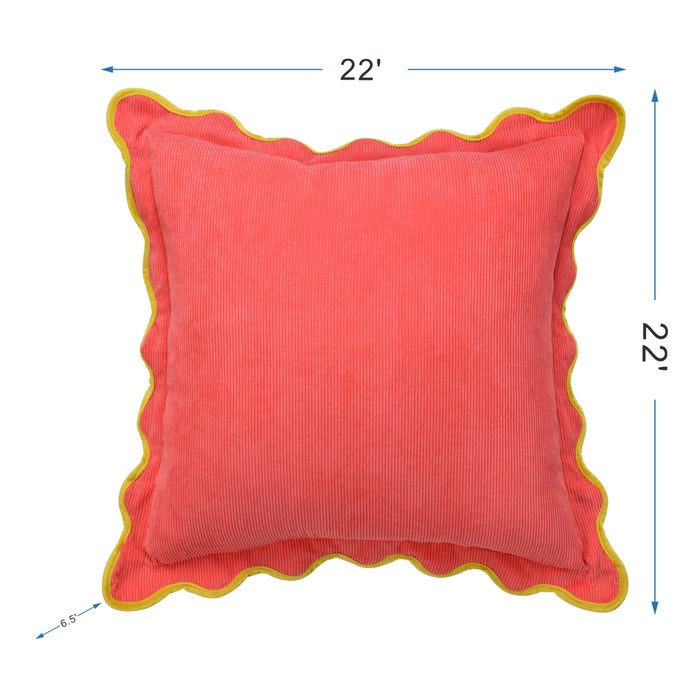 Scallop Edged Pillow 206