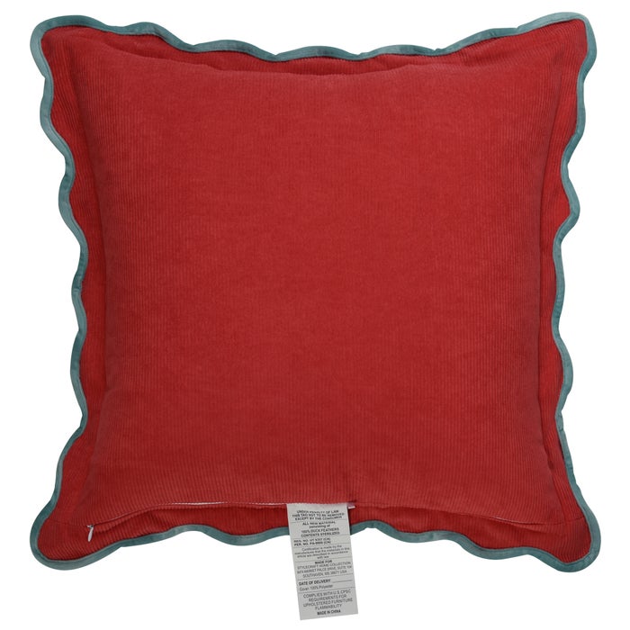 Scallop Edged Pillow 207