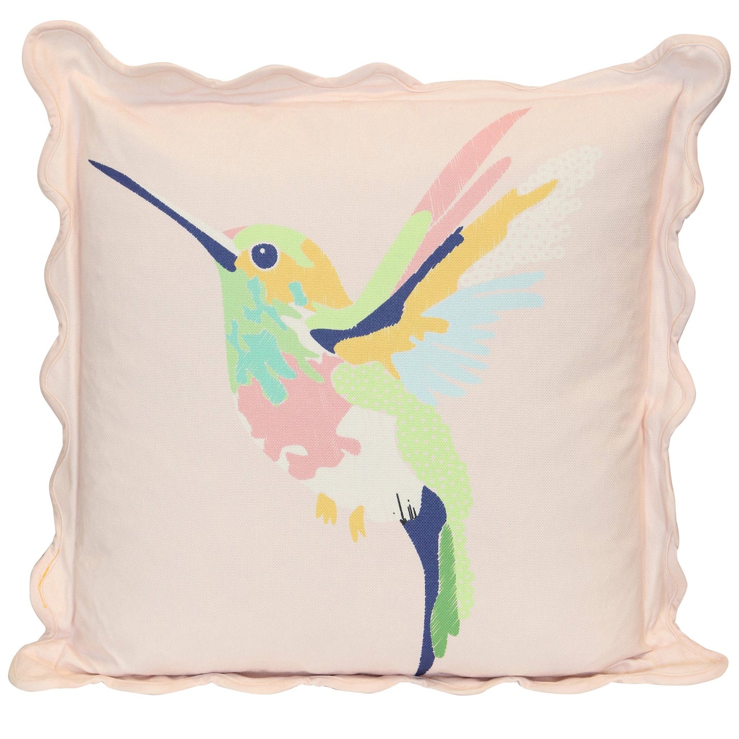 Scallop Edged Pillow 362 - DESIGNER PILLOW - Growing Days by Tamara Day